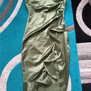 Inspired Hearts Bodycon Green Dress